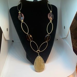 Lia Sophia Necklace main cabochon